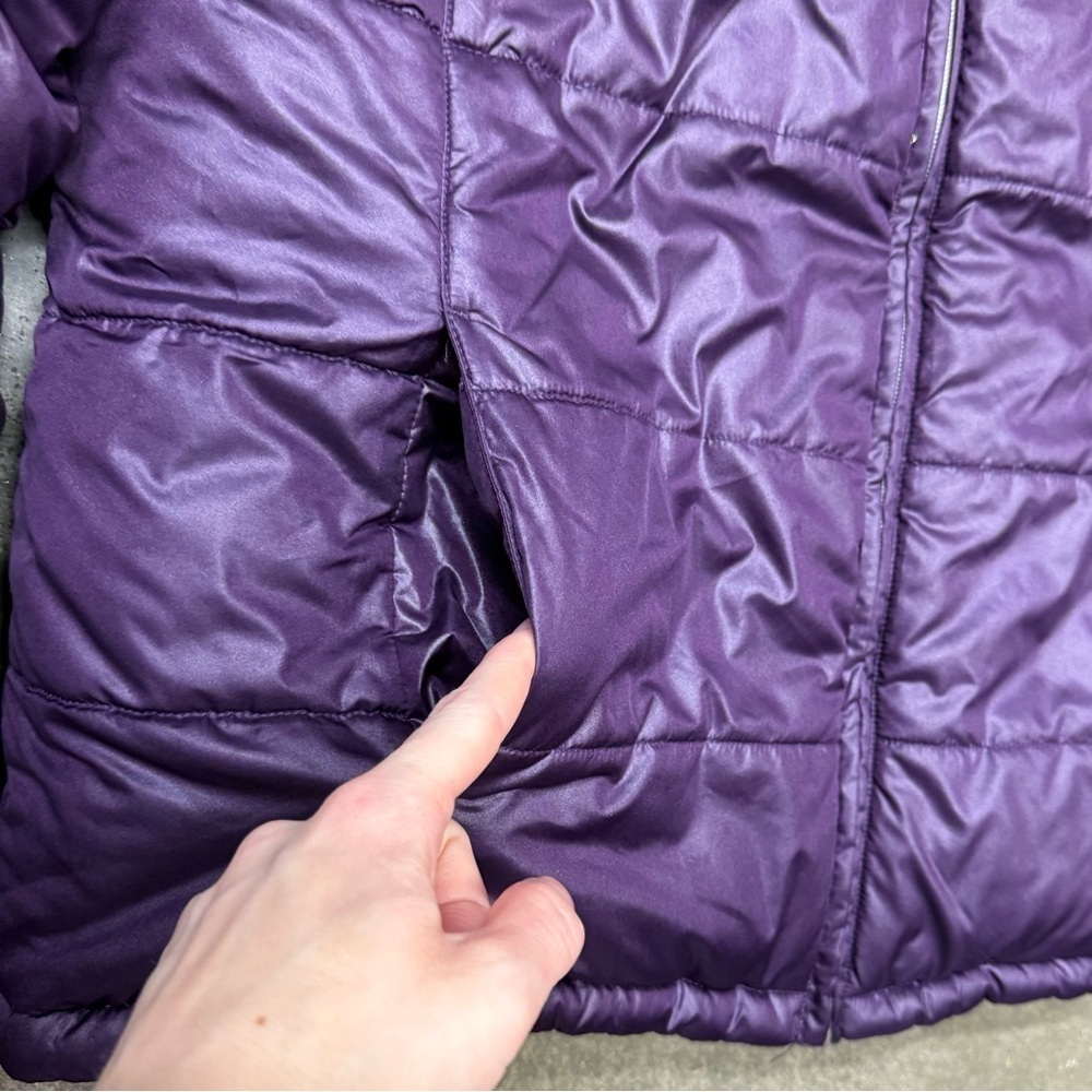 Faded Glory Reversible Puffer Jacket Y2K Quilted Streetwear - Picture 5 of 7